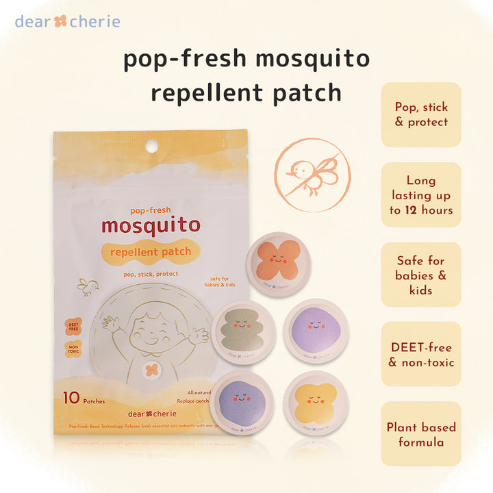 pop-fresh mosquito repellent patches 10s