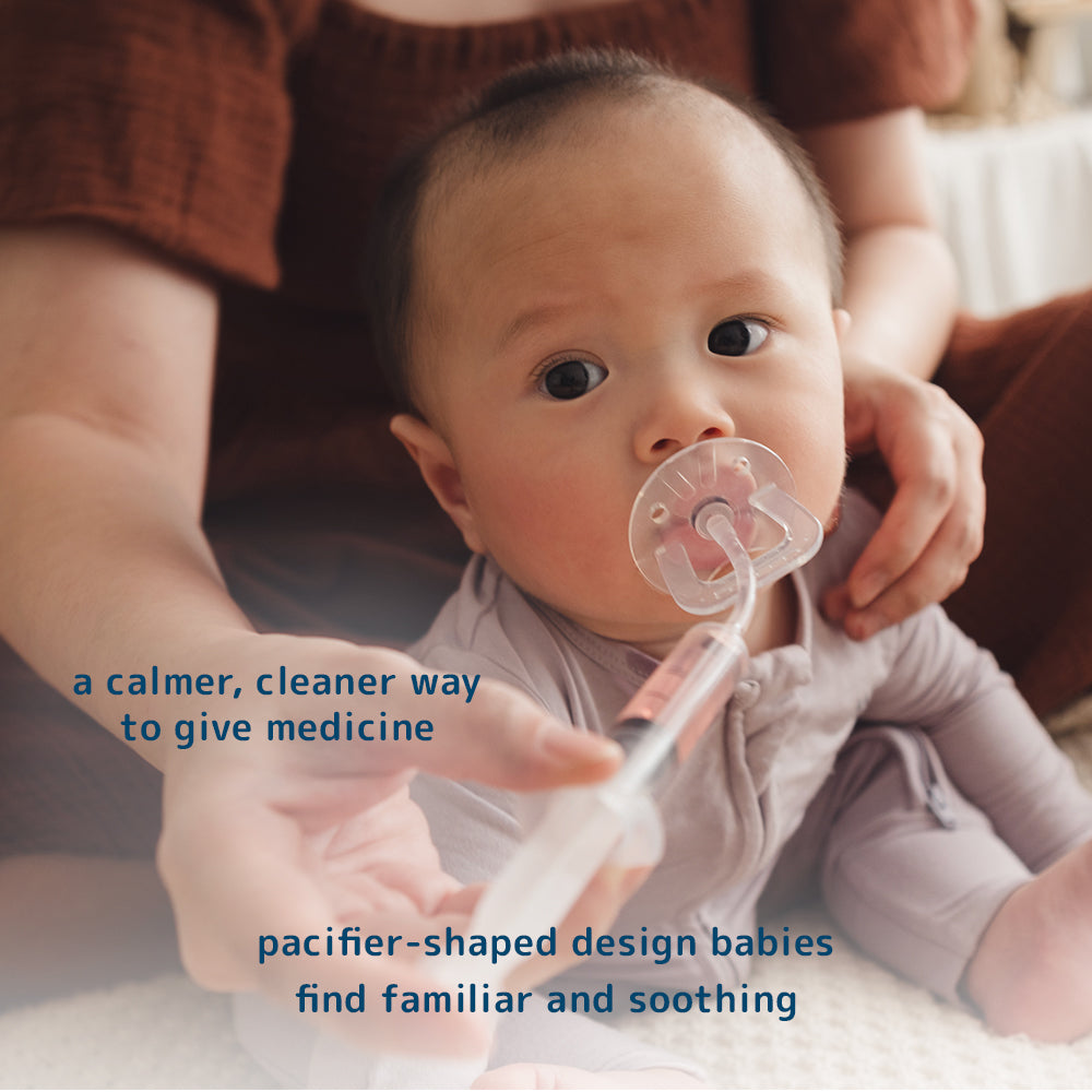 No Pacifier Visual baby medicine no mess dose pacifier – Dear Cherie