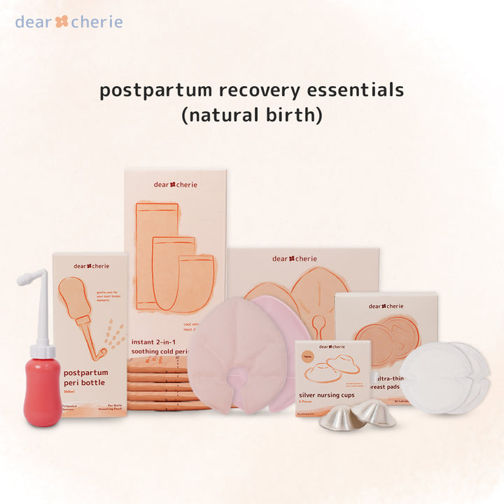 postpartum recovery essentials (natural birth)