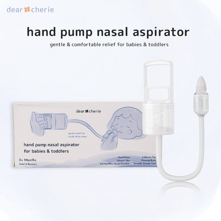 hand pump nasal aspirator for babies & toddlers