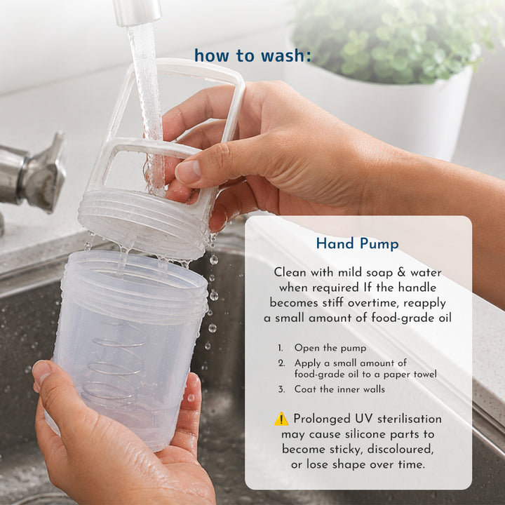 hand pump nasal aspirator for babies & toddlers