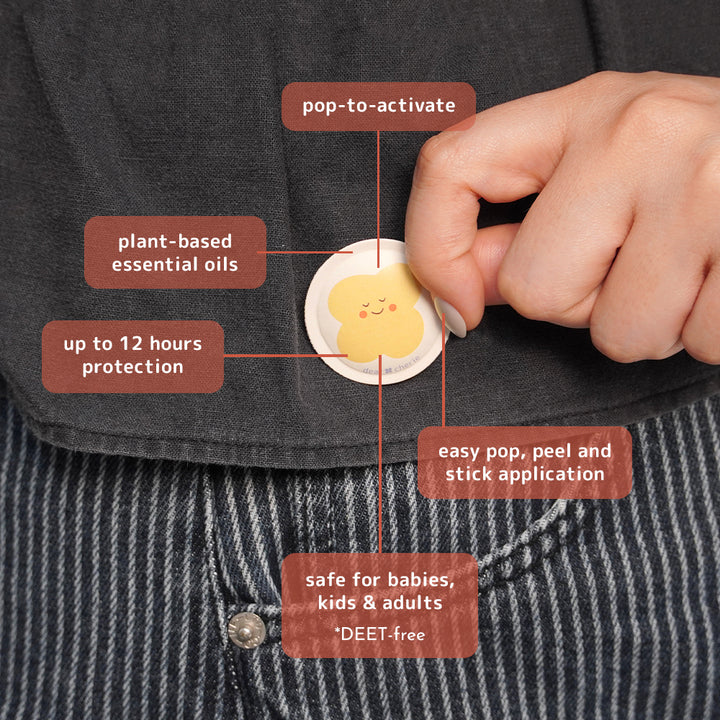 pop-fresh mosquito repellent patches 10s