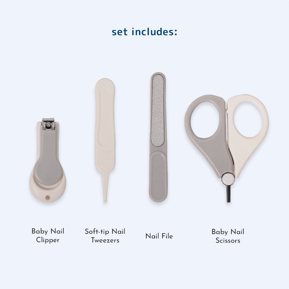 safe & gentle 4-in-1 baby nail trimmer kit